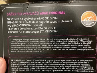 Sáčky do vysavačů Eta - 2