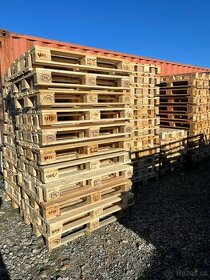 Drevene palety na nabytek / paleta na zbozi na sklad - 2