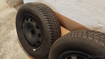 Zimní sada kol 195/65 R15" Polaris 5 7mm 5x100 Octavia Golf - 2