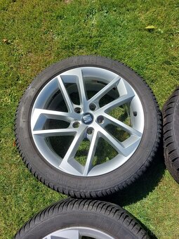 224/54/17 originál alu seat leon 7jx17h2 et 49 5x112 - 2