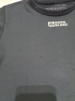 Dětské sportovní triko NordBlanc vel. 134/140 - 2