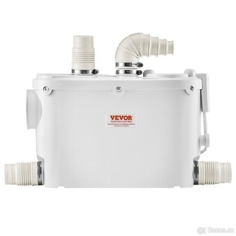 Přečerpávací stanice 500W, s drtičem - 2