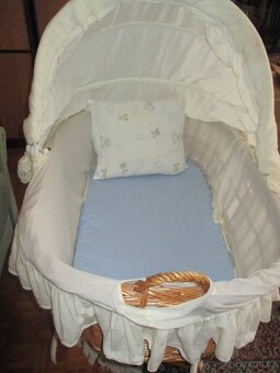 luxusní proutěný košík pro miminko MY SWEET BABY - 2