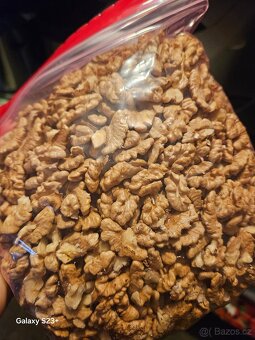 Krásné očíštěné vylouskané vlašské ořechy - 2