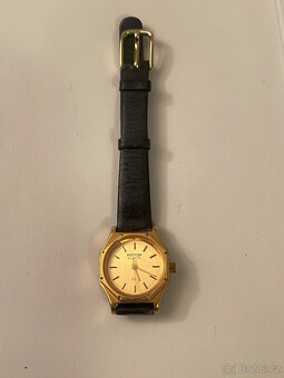 Damské hodinky Ricoh, kožený pásek, nova baterka, plně funkč - 2