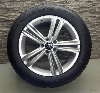18" Originál VW Sebring 5x112 Tiguan II zimní pneu 5-6mm - 2