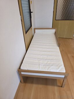 Dětská postel+matrace+koberec"silnice" - 2