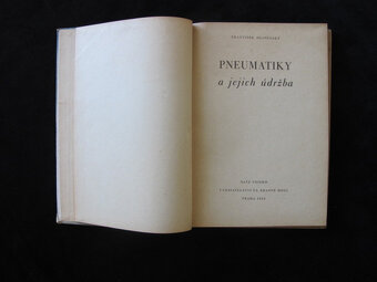 Pneumatiky a jejich údržba F. Hliněnský technická literatúra - 2