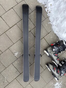 Dětske lyže + boty Salomon - 2