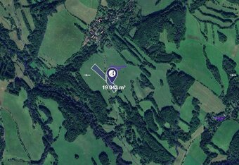 Prodej pole v k.ú. Knínice u Touchořin - 2