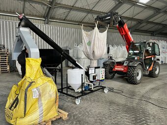 Mořička osiva VI-AGRO Big Bag 10t/h práškově lakovaný - 2