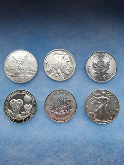 Prodám stříbrné  mince - 2