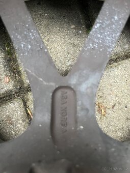 ALU kola ASA AR1 8x17 5x114,3 + letní pneu 225/55 R17 – TOP - 2