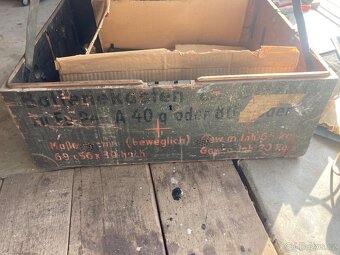 Vojenská bedna/truhla - 2