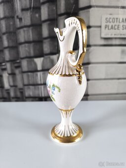 Starožitná keramická vázička - amforka - 2