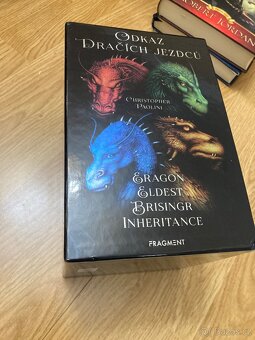 Christopher Paolini - Odkaz dračích jezdců - box - 2