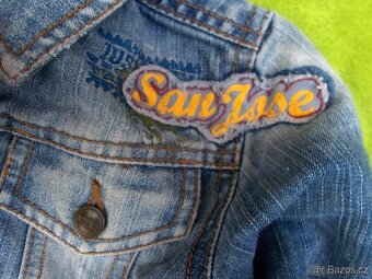 Jarní riflová bunda Next vel. 86 - 2