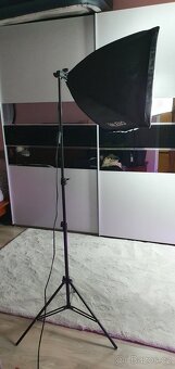 Softbox 50x70 se stativem 200cm - 2