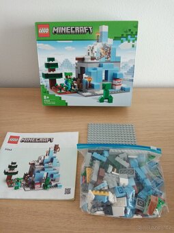 2x zimní Minecraft LEGO - 2