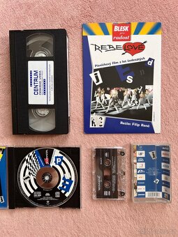 Rebelové - set - VHS, DVD, CD, MC - 2