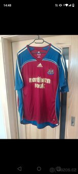 Fotbalový vintage dres Newcastle - 2