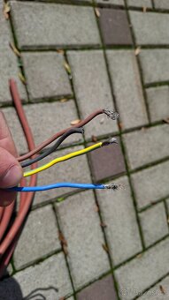 Silikonový kabel 5x2,5 - 2