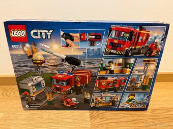 LEGO CITY 60214 Záchrana burgrárny - 2
