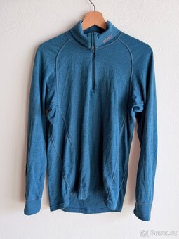 Rolák Devold Duo Active Merino 205 Zip Neck Man M Blue - 2