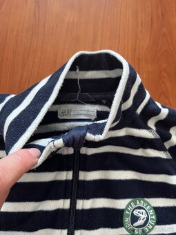 Fleece mikina vel.134/140 zn H&M - 2