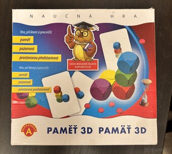 Paměť 3D Alexander – naučná hra, kompletní - 2