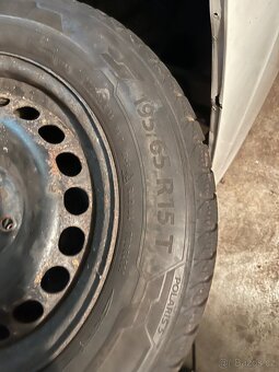 Plechová kola 5x112 R15 195/65 - 2