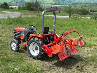 Malotraktor Kubota B72 s rotavatorem - 2