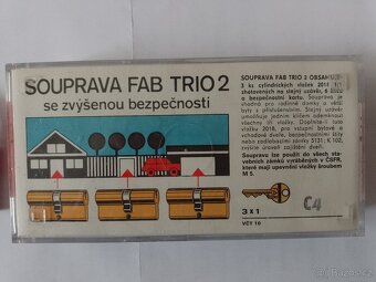 Vložkové zámky FAB - 2