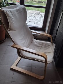 2krát křeslo Ikea Poang 1. generace - 2