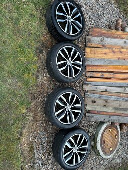 Litá kola Seat,Škoda,VW,225/45/R17 letní pneu Pireli - 2