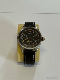 Velmi vzácné hodinky Minerva Chronograph 1930, 48 mm - 2