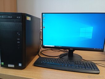 Kancelářský počítač, kompletní sestava + Windows 10 pro - 2