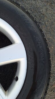 ALU 16" orig VW tiguan a zimní pneu 215/65R16 - 2