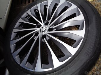 škoda Enyaq r20 alu kola 5x112 letní nová kola - 2