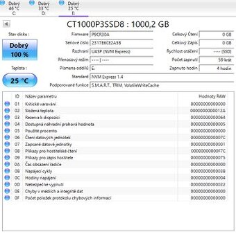 Crucial P3 1TB NVME SSD - 2