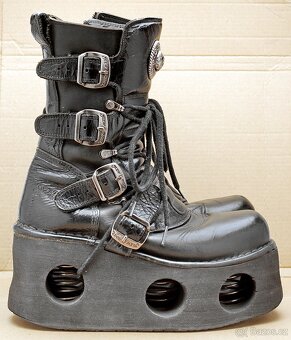 Boty New Rock Metallic velikost 39 - 2