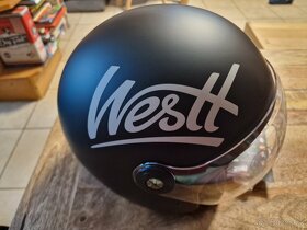 Helma Westt Open Face - Moto přilba 55-56 - 2