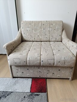 Rozkládací křeslo Mikulec 90x200 - 2