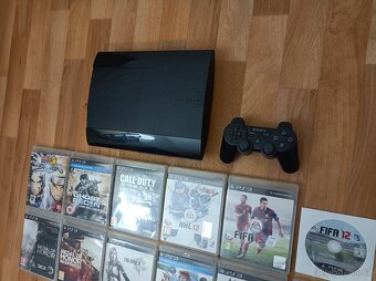 Ps3 Superslim + 12 her - Top stav - 2