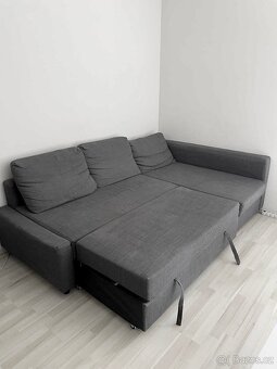 Rozkládací sedačka do L s úložným prostorem - 2