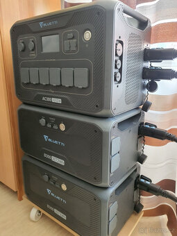 Generátor energie se 2 bateriemi a 2 solárními panely od BLU - 2