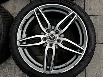 Originál alu kola Mercedes 5x112 R19 w213 zimní Michelin - 2