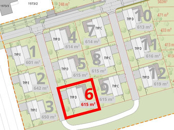 Prodej stavebního pozemku 615 m2, Velká Bystřice - 2