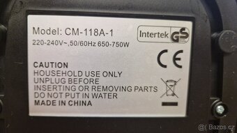Elektrický kávovar InterTek CM-118A-1 - 2