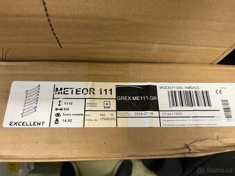 Koupelnový radiátor Meteor / Nový zabalený 111x50 cm - 2